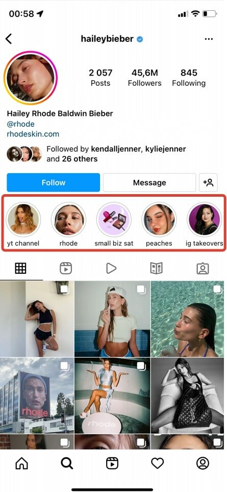 Hailey Bieber Highlights